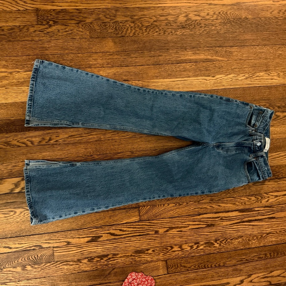 NWOT Abercrombie vintage flare high rise jeans